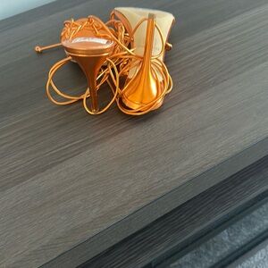 Elegant Orange Heels